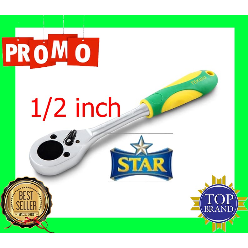 Jual Gagang kunci shock 1/2 inch kotak Ratchet Handle TEKIRO | Shopee ...