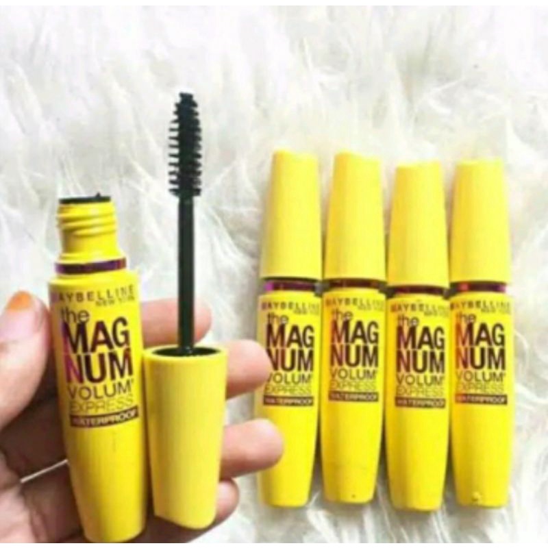 Jual MASCARA MAYBELLINE MAGNUM KUNING Shopee Indonesia