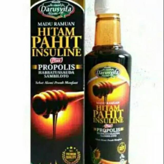 Jual MADU HITAM PAHIT DARUSYIFA DAUN INSULINE 470 GR ORIGINAL | Shopee ...