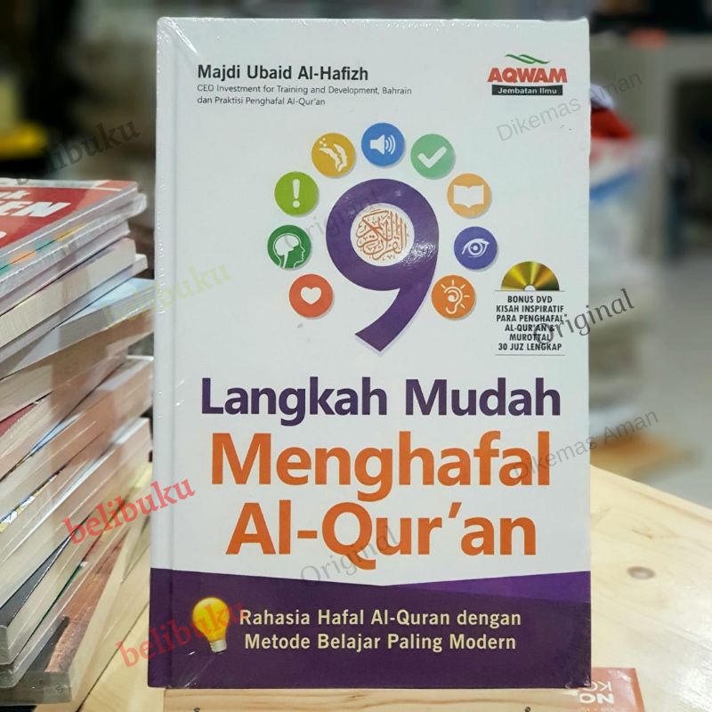 Jual 9 Langkah Mudah Menghafal Alquran Aqwam Hardcover Cara Mudah Hafal