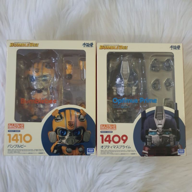 Jual SET Nendoroid Optimus Prime & Bumblebee Transformers Bumblebee Shopee Indonesia
