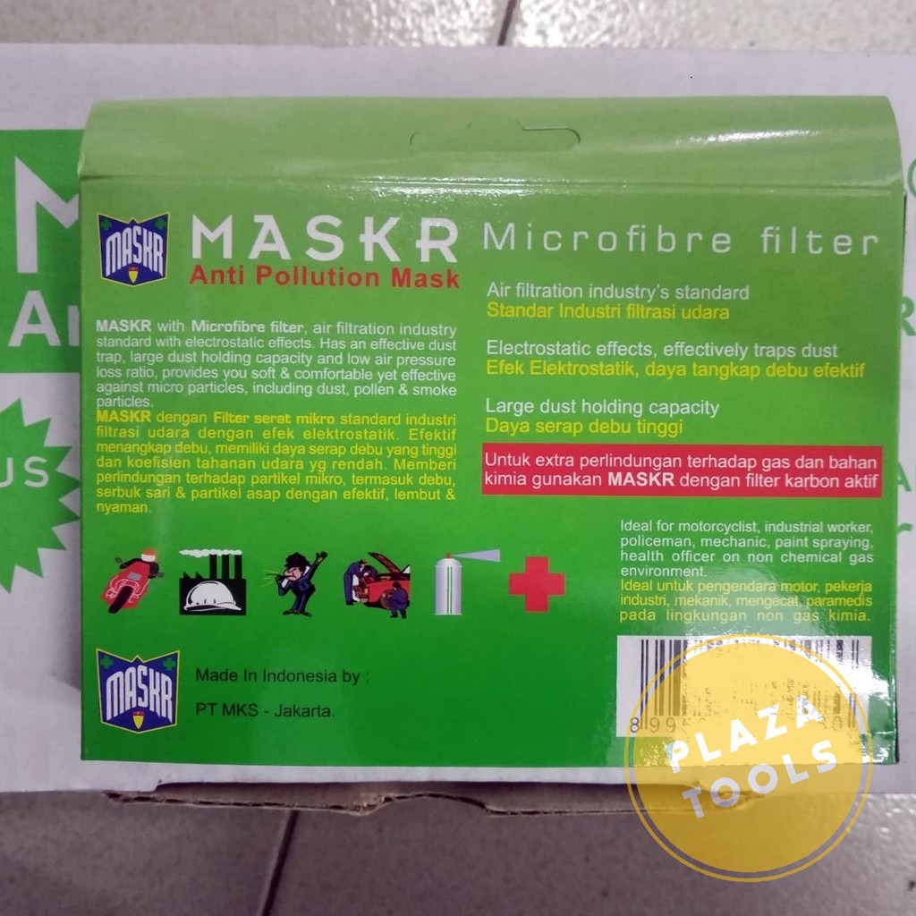 Jual Masker Maskr Microfiber Serat Mikro Masker Kain Hitam Mask ...