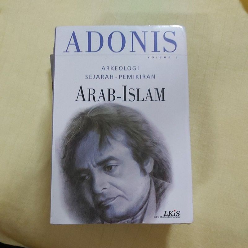 Jual ADONIS | Arkeologi Sejarah-Pemikiran ARAB-ISLAM | Edisi Lengkap ...