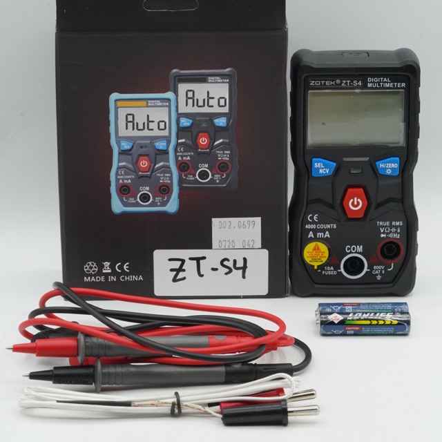 Jual ZOTEK ZT-S4 ZTS4 Avometer Multitester Digital Auto Range ...