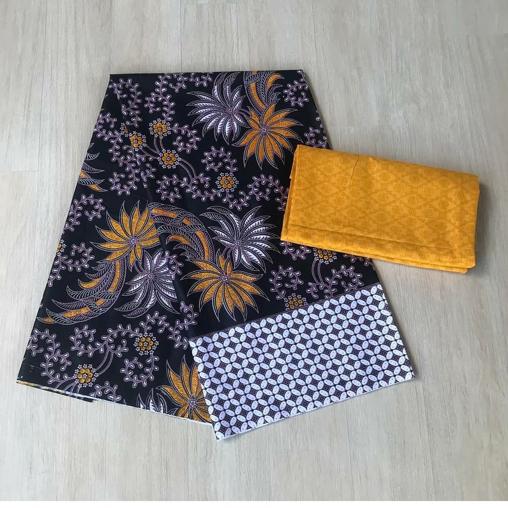 Jual Kain Batik Jarik Kebaya Couple Set Embos Katun Primis Sogan ...