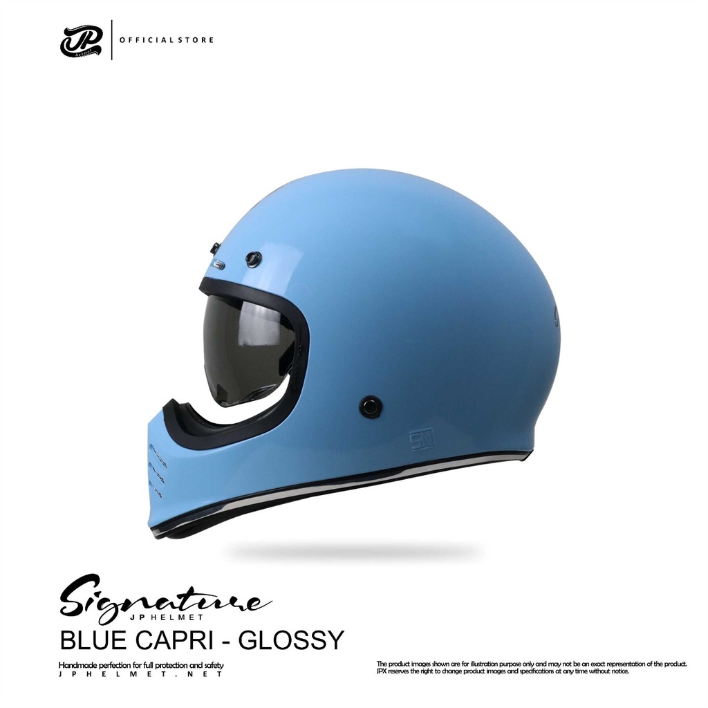 Jual Helm JP Retro Signature - Solid | Shopee Indonesia