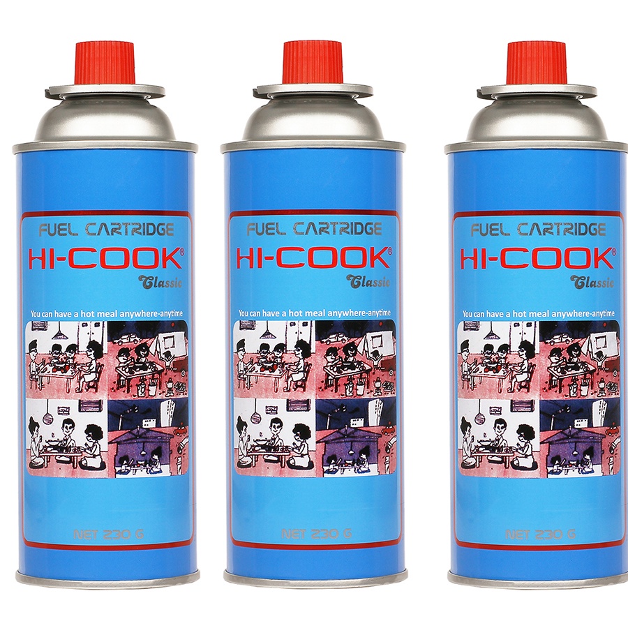 Jual Hi-Cook Gas Cartidge/Gas Portable 230 gram | Shopee Indonesia