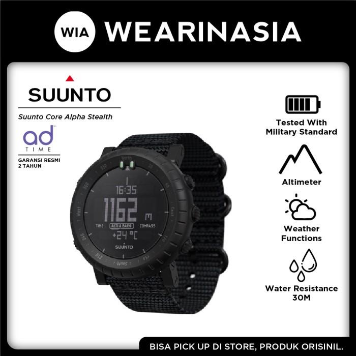 Suunto Watches Suunto Sp02 Suunto Core All Black Military Jam