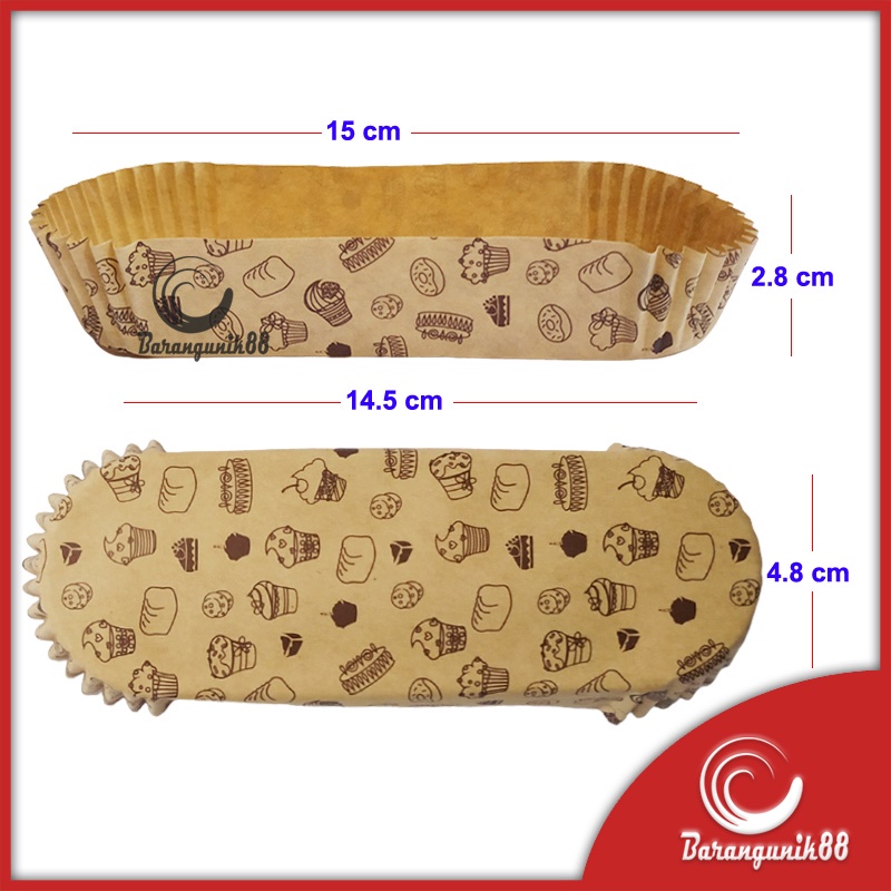 Jual Kertas Alas Roti Kue (50 pcs) Anti Lengket PET CC Polygonal ...