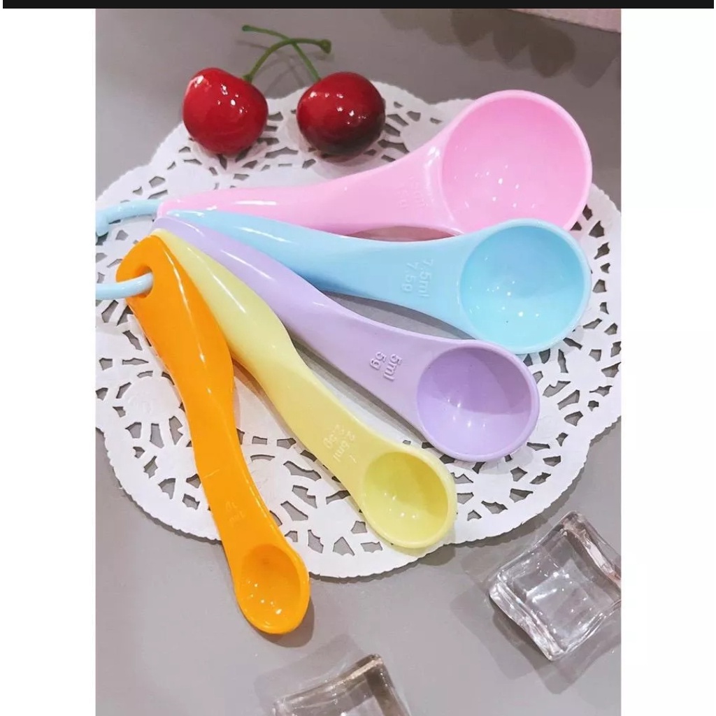 Jual Sendok Takar Sendok Takaran Measuring Spoon 1 Set 5 Sendok A258 Murah Shopee Indonesia 3009