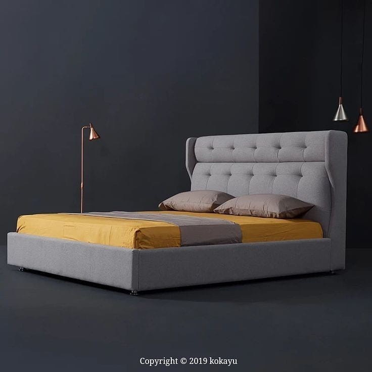 Jual FRAME BED MINIMALIS DENGAN HEADBOARD YG LEBIH NYAMAN | Shopee ...