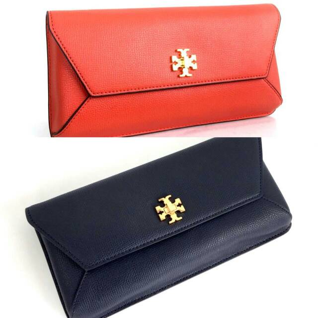 Tory burch kira leather envelope online clutch