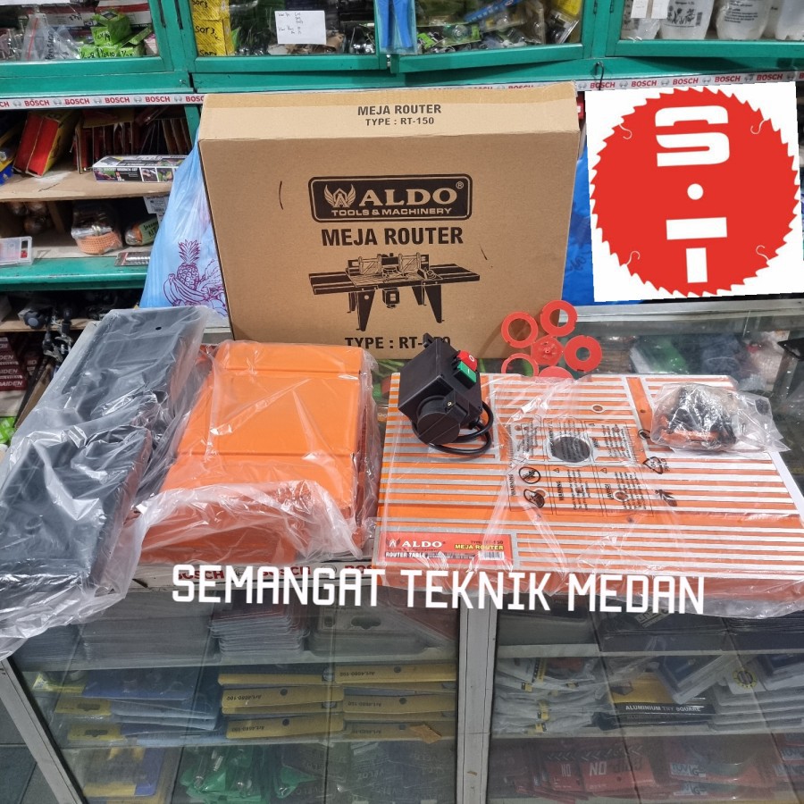 Jual RT-150 MEJA STAND DUDUKAN BASE TAPAK PROFIL TRIMMER ROUTER ALDO ...