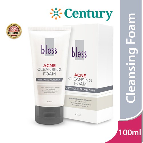 Jual Bless Acne Cleansing Foam Oily Skin 100ml | Shopee Indonesia