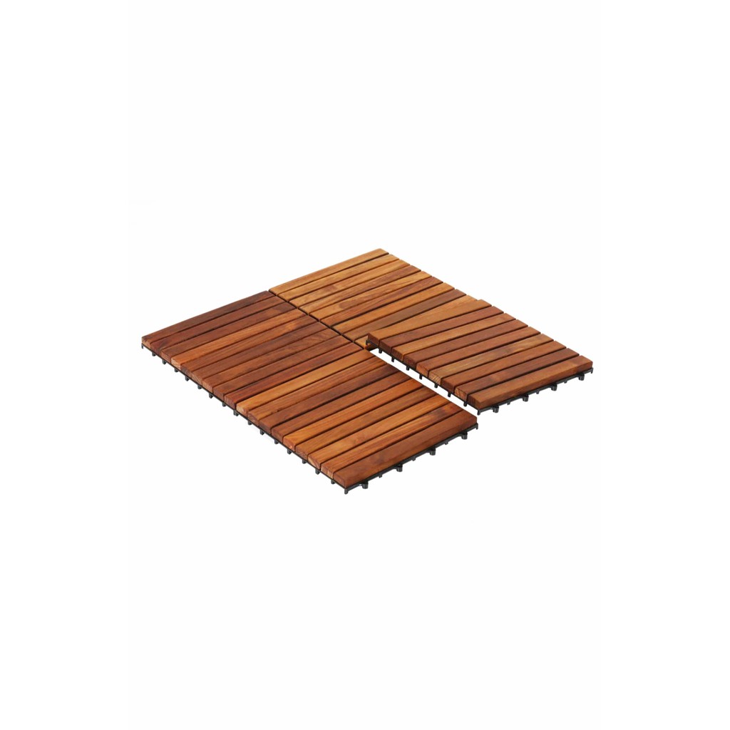 Jual Decking Tilelantai Kayu Jati Bongkar Pasang 30 Cmx30cm Shopee