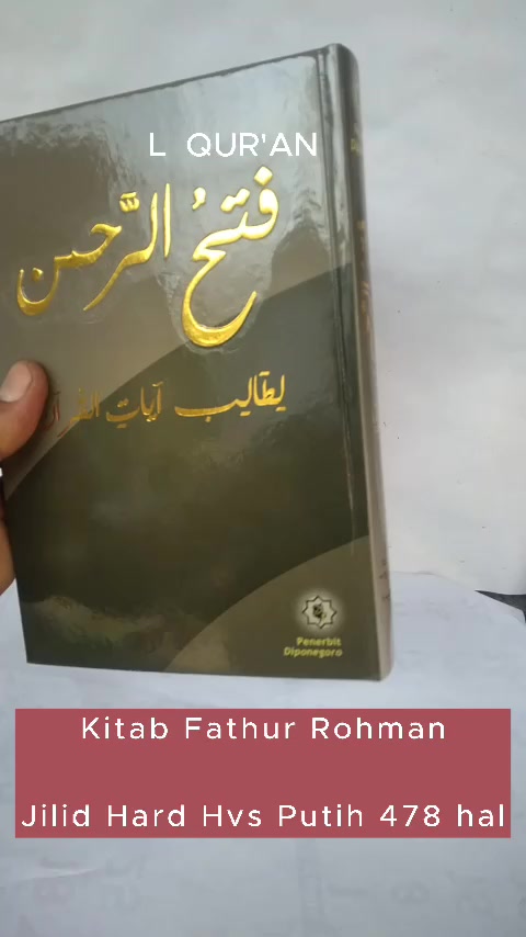 Jual Kitab Fatur Rohman Jilid Lux Hvs Putih ,Diponogoro | Shopee Indonesia