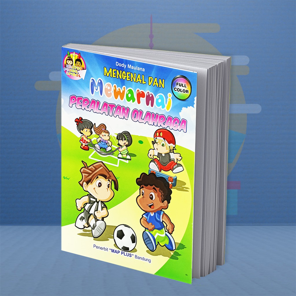 Jual BUKU ANAK TK PAUD MENGENAL DAN MEWARNAI PERALATAN OLAHRAGA ...