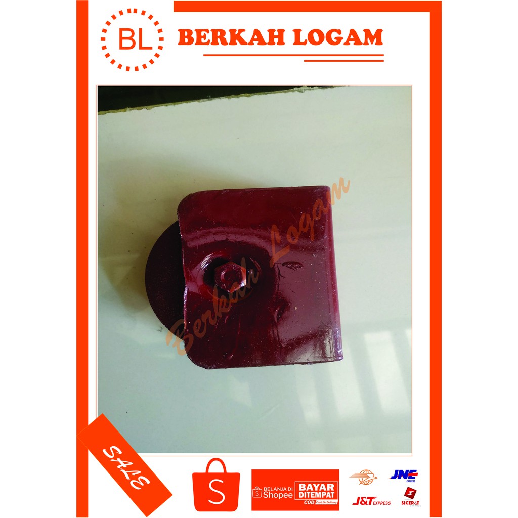 Jual RODA PAGAR 10 CM BESI COR UNTUK PINTU GERBANG & PAGAR | Shopee