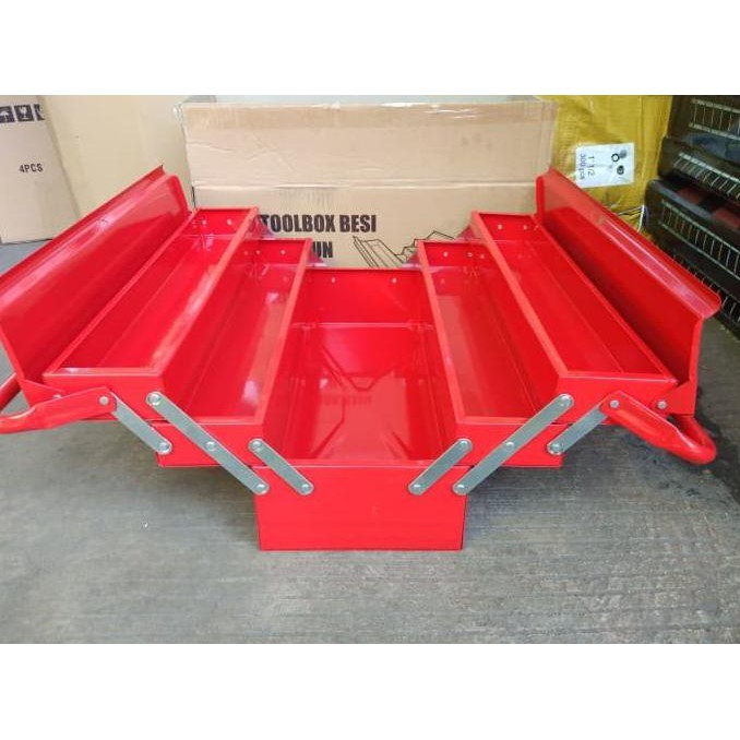 Jual TOOLBOX BESI 3 SUSUN TOOL BOX Rak Baut Kunci Perkakas Model Tekiro