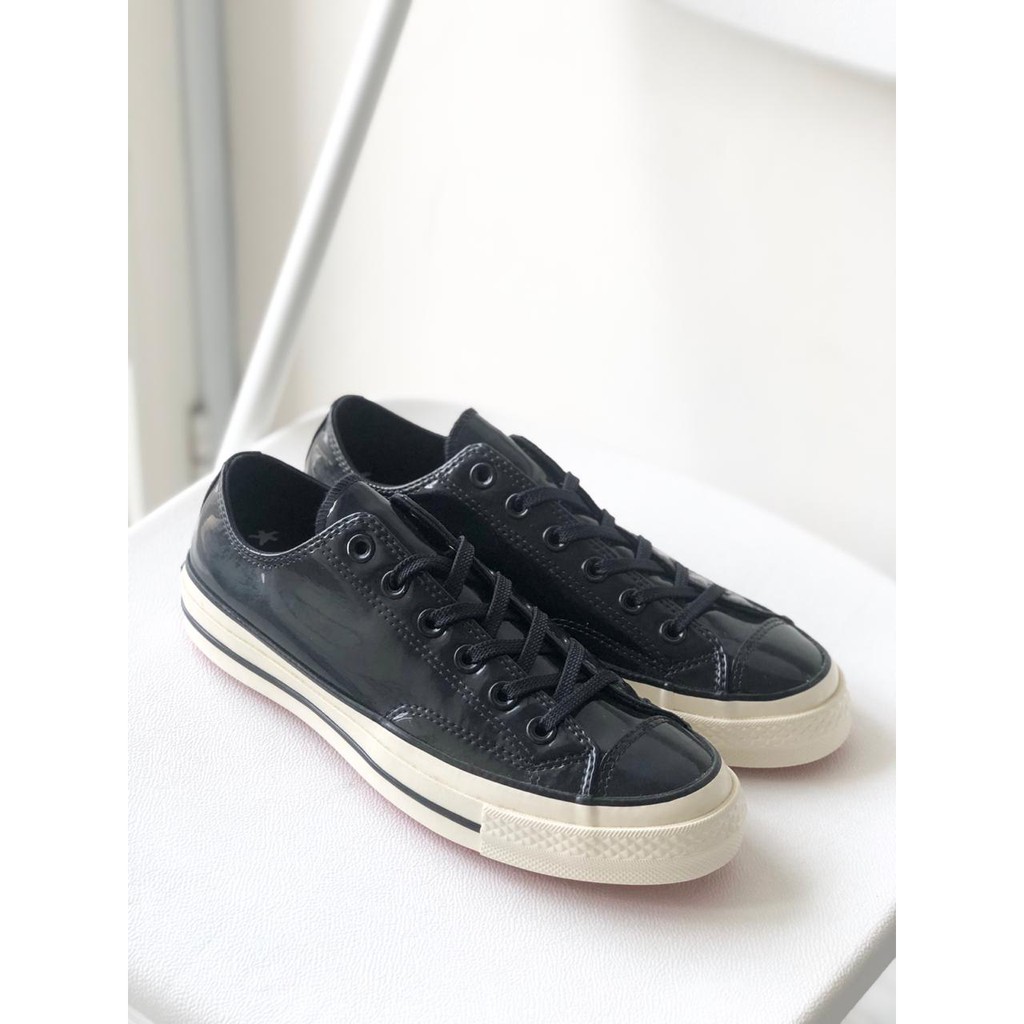 Converse 70s low black leather hotsell