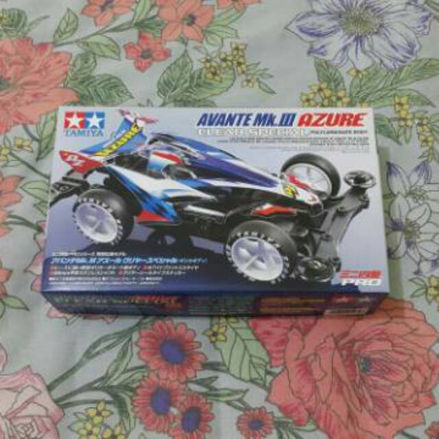 Jual Tamiya Mini Wd Avante Mk Iii Azure Clear Special Polycarbonate Body Shopee Indonesia