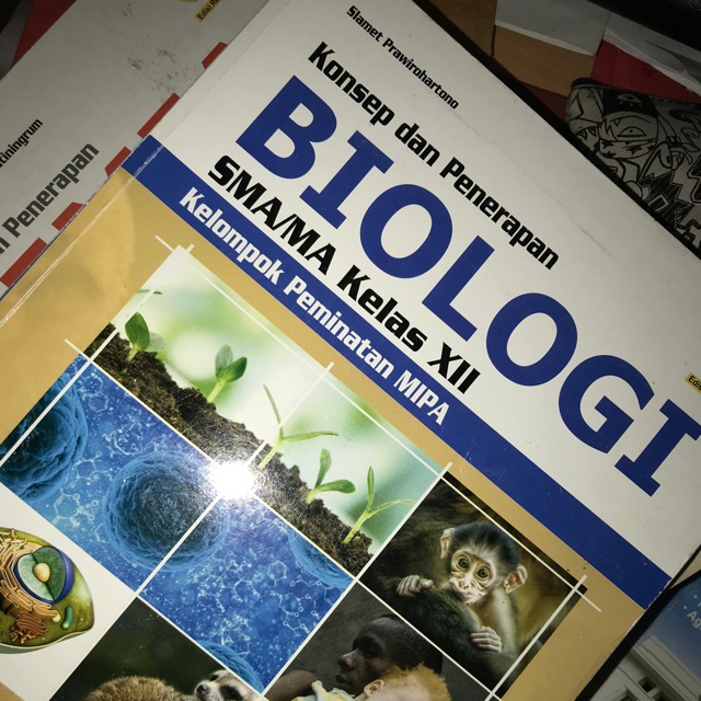 Jual Buku Biologi SMA/MA KELAS XII Untuk Kelompok Peminatan MIPa ...