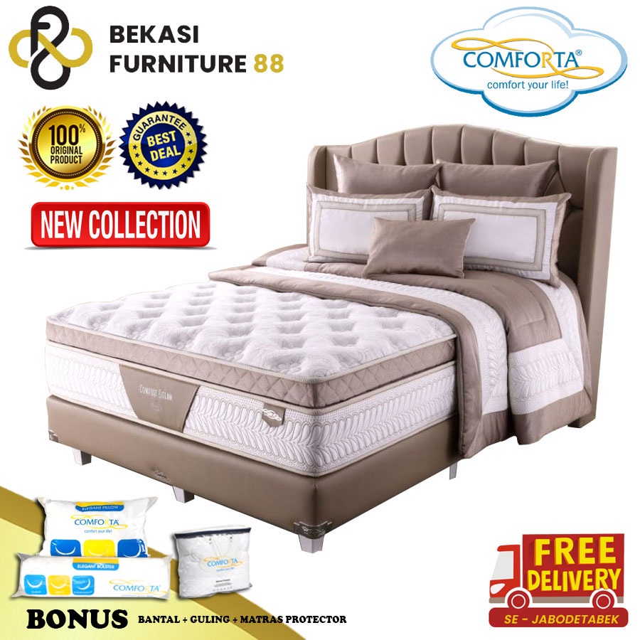 Jual COMFORTA Kasur Springbed ( Comfort Dream ) Full Set Ukuran ...