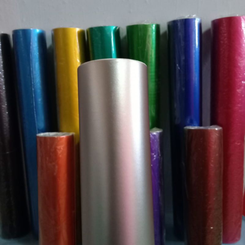 Jual STIKER SKOTLET METALIC KROM DOFF MERK INFINITY BAHAN LENTUR ...