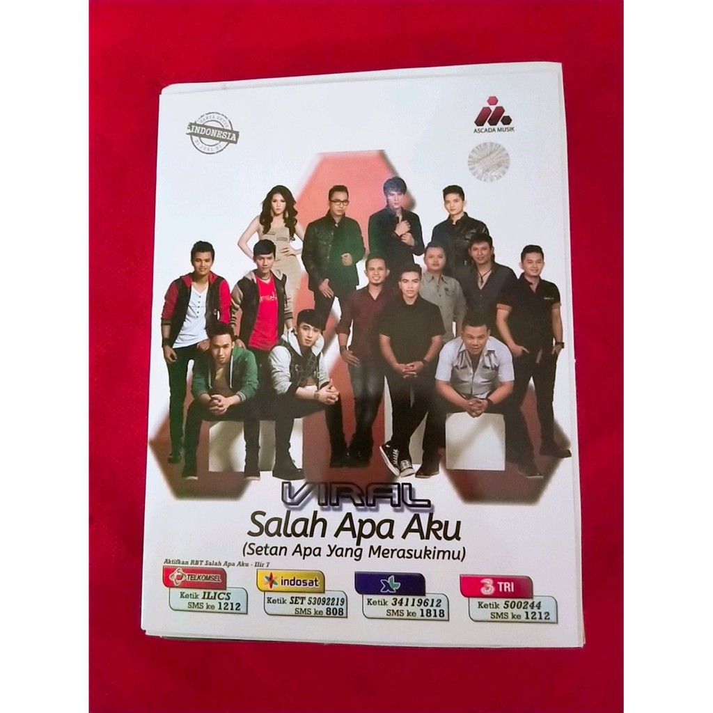 Jual NEW KASET MUSIK VIDEO ORIGINAL LAGU POP INDONESIA TERBARU BISA KARAOKE  TERLARIS | Shopee Indonesia