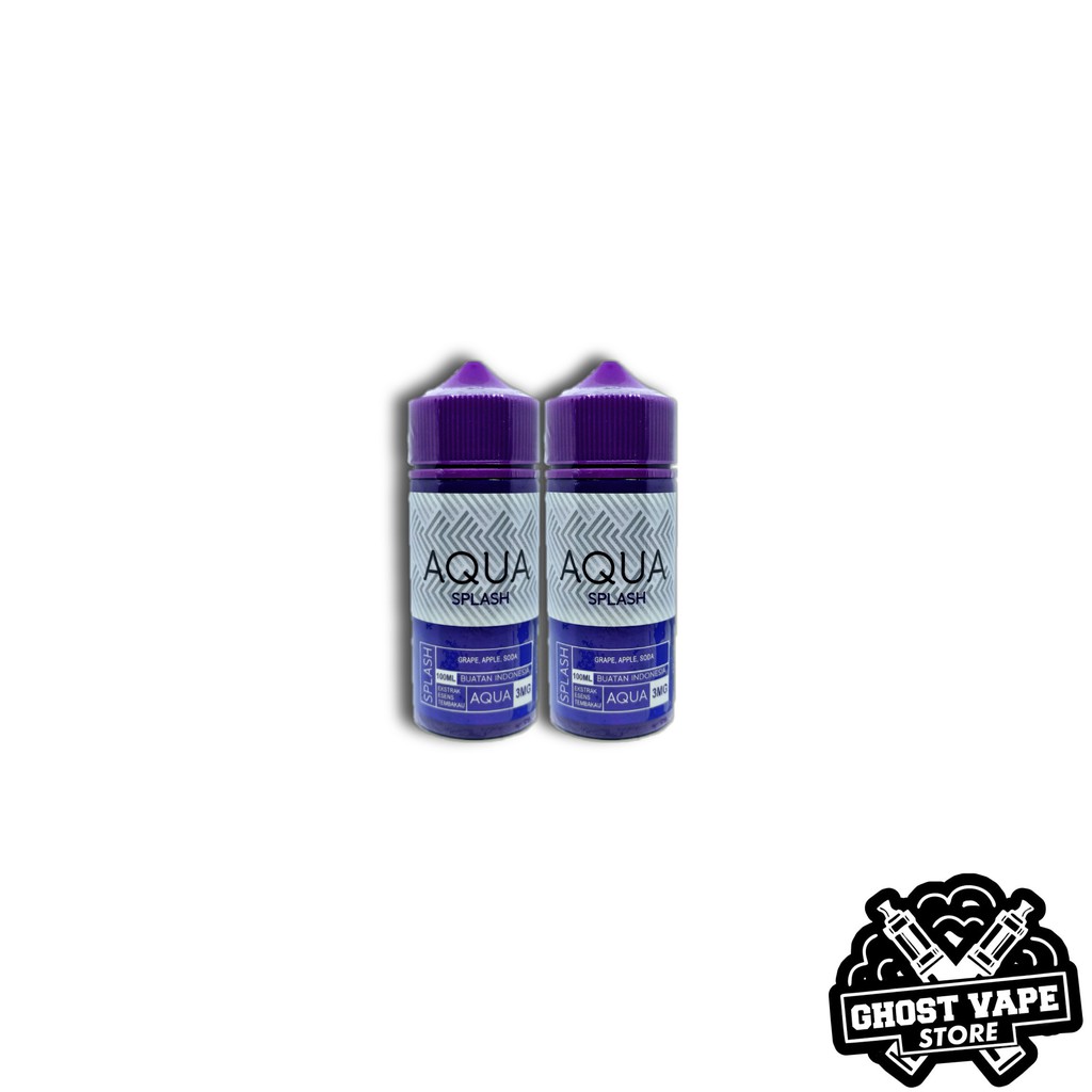 Jual AQUA UNGU SPLASH GRAPE APPLE SODA 3MG 100ML BY 9NAGA | Shopee ...