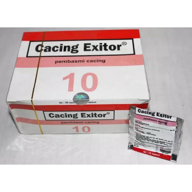 Jual CACING EXITOR OBAT CACING AYAM | Shopee Indonesia