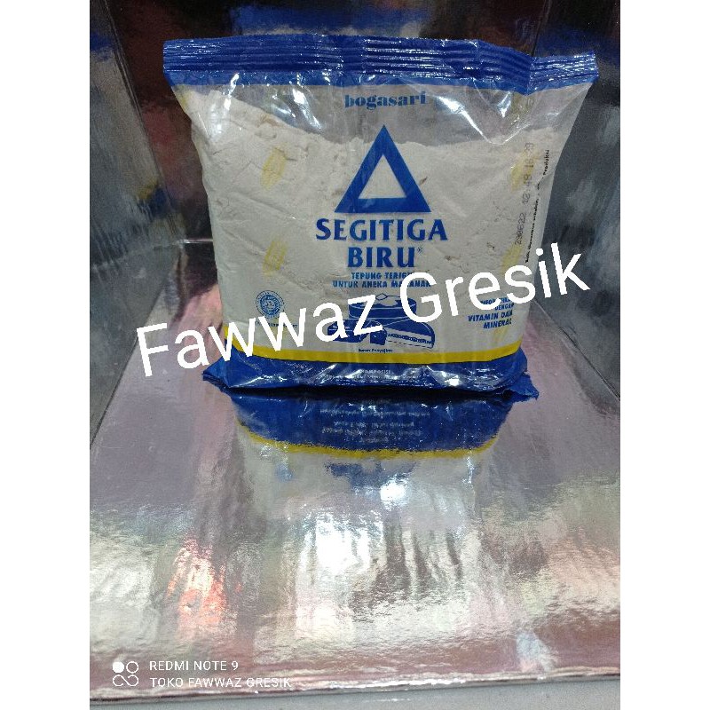 Jual Tepung Segitiga Biru 500gr / Tepung Terigu segitiga biru 500 gram ...
