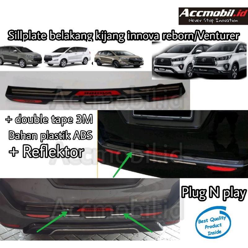 Jual sillplate belakang kijang innova reborn innova venturer plus ...