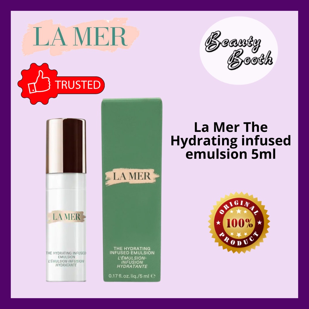 Jual La Mer The Hydrating infused emulsion 5ml LAMER Shopee Indonesia