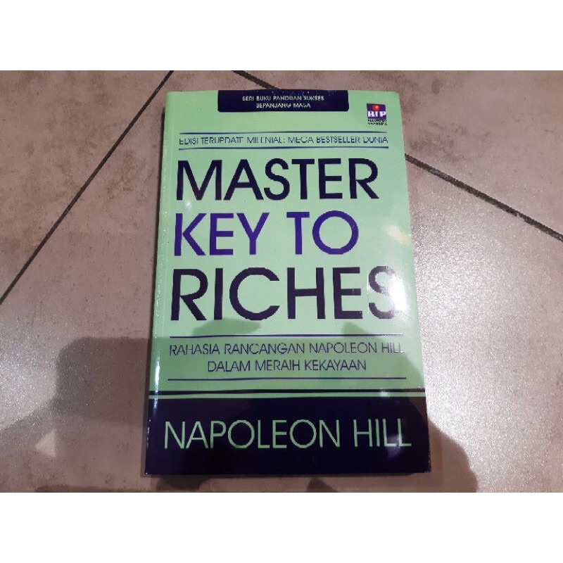 Jual Master Key To Riches - Napoleon Hill ORI | Shopee Indonesia