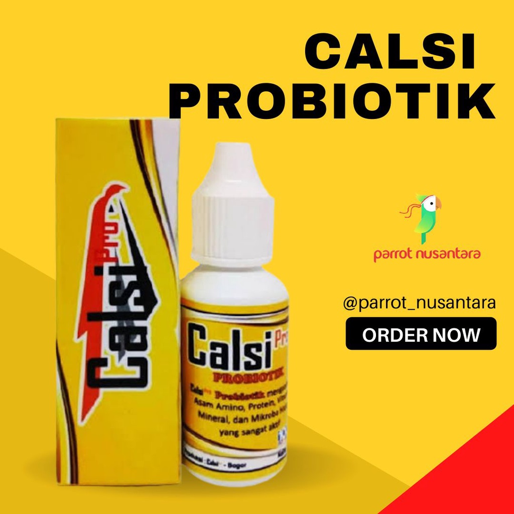 Jual CALSI PRO PROBIOTIK VITAMIN BURUNG MENINGKATKAN STAMINA ...