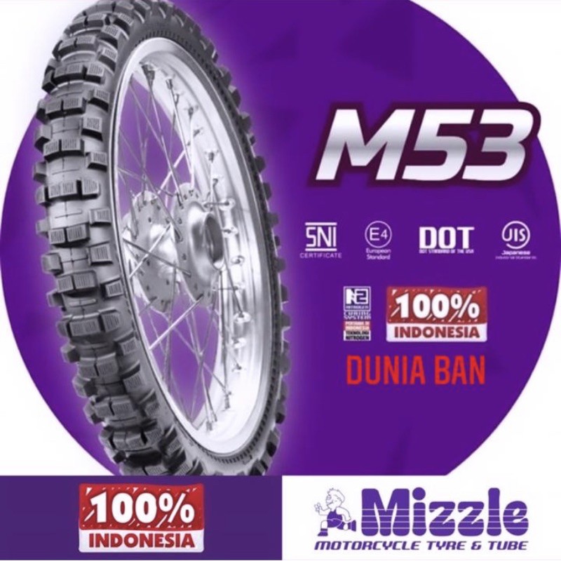 Jual Ban Motor Mizzle M53 80/10021 Tubetype ( Ban Luar ) Shopee