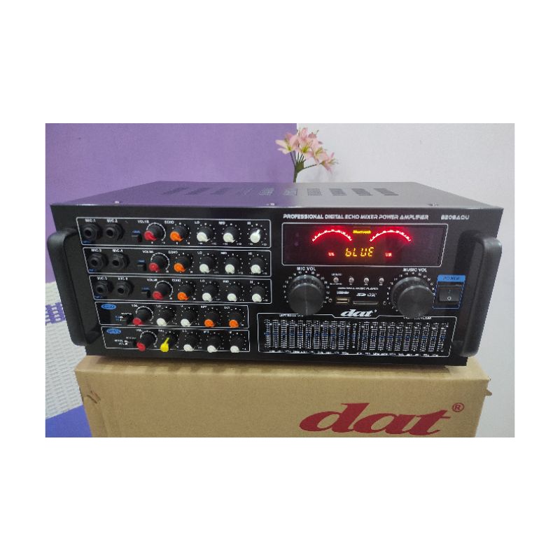 Jual POWER AMPLI DAT 208 BLUETOOTH | Shopee Indonesia