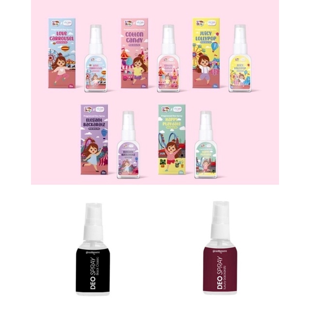 Jual Deo spray deodorant spray by chingu kiyowo Geamoore Shopee Indonesia