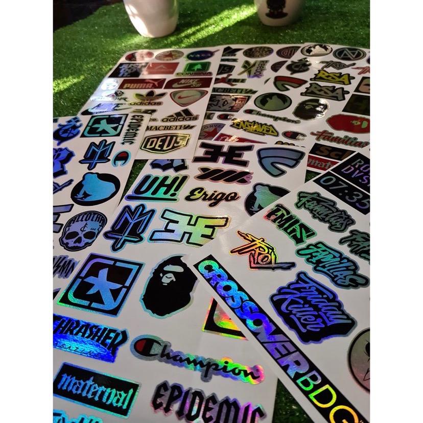 Jual Sticker random dapet banyak per lembar | Shopee Indonesia