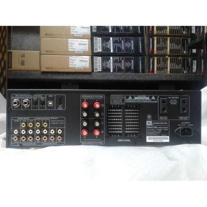 Jual Amplifier Karaoke JBL RMA 330/ RMA330/RMA330 Original Shopee