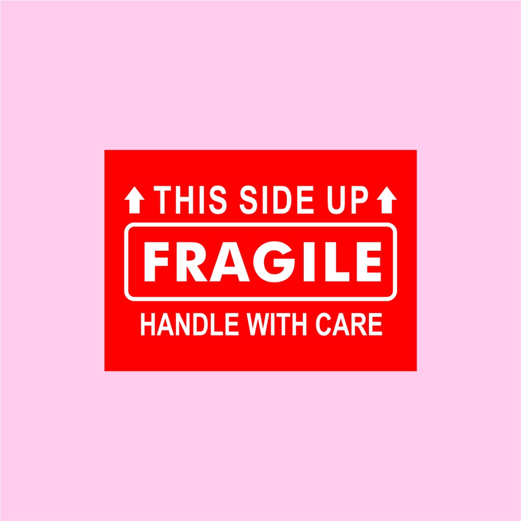 Jual STIKER FRAGILE/STICKER FRAGILE/STICKER/STIKER/STIKER PENGIRIMAN ...