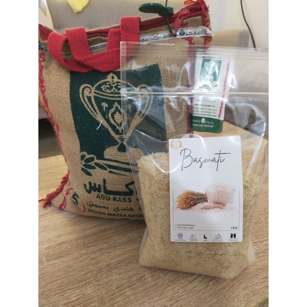 Jual BERAS BASMATI 1 Kg| BASMATI 1kg ANEKA MERK ABU KASS GRADE A ...