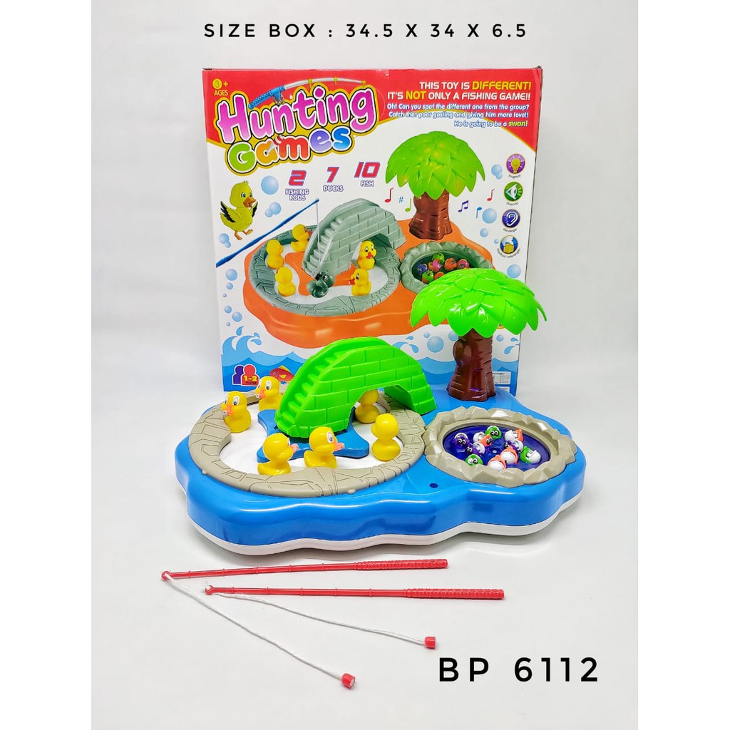 Jual Mainan Edukatif / Edukasi Anak Mancing Fishing Game Duck Fish