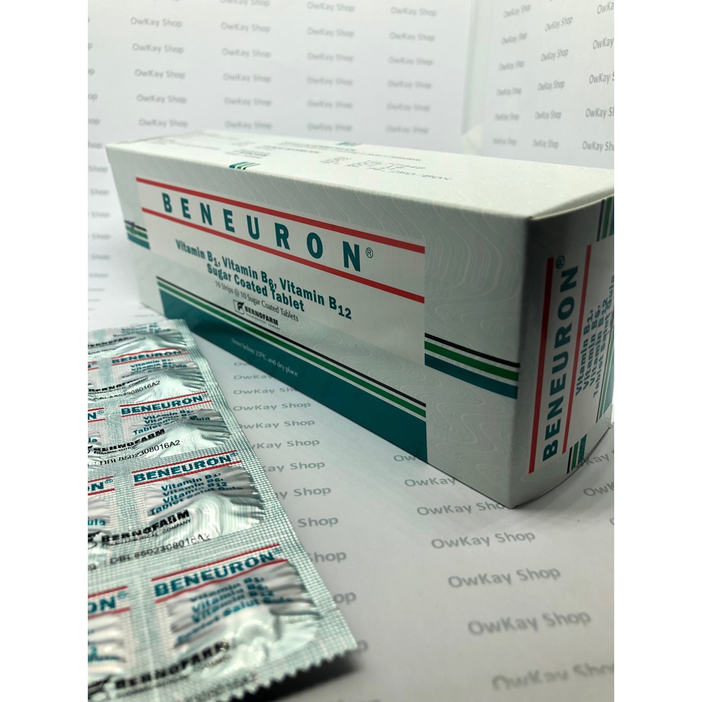 Jual Beneuron Vitamin B Kompleks Pengganti Neurosanbe Neurobion Untuk ...