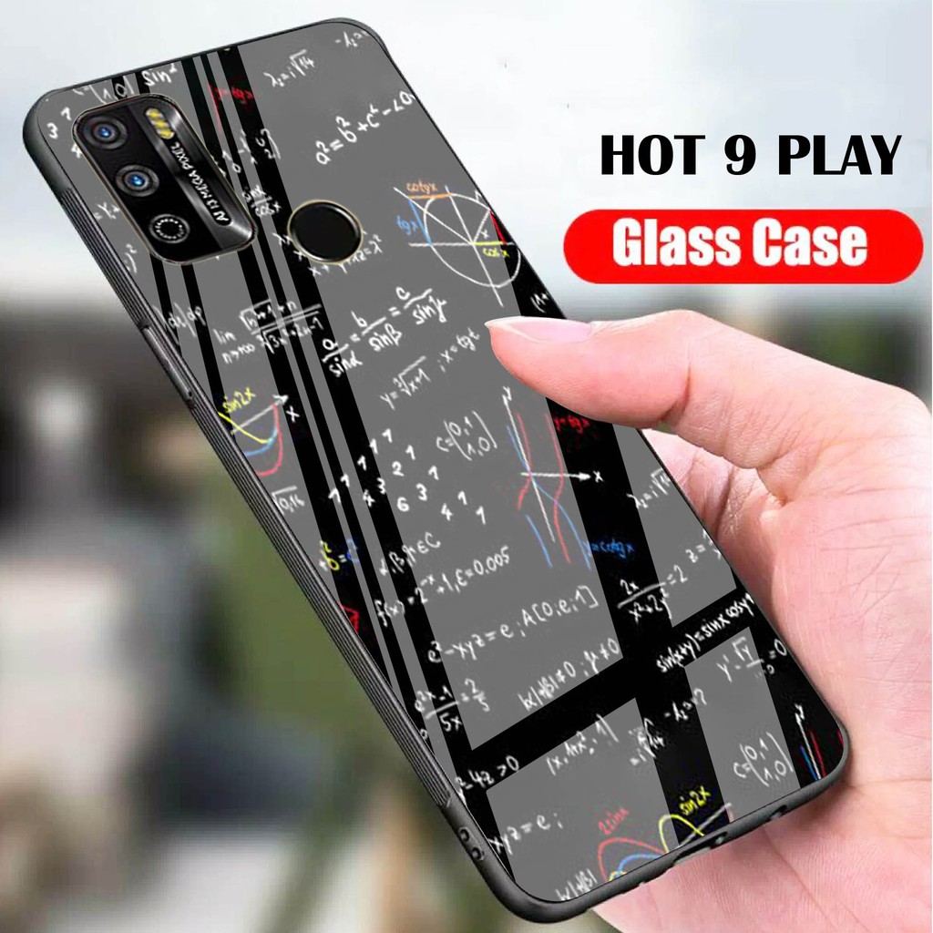 Jual [H16] Softcase Glass Kaca Infinix Hot Play Casing Hp