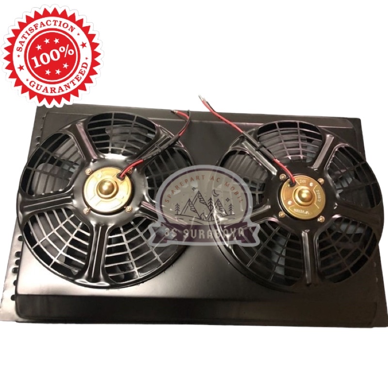 Jual Extra Fan Kipas Kondensor 14 inch 23 inch Twin Double Universal 12