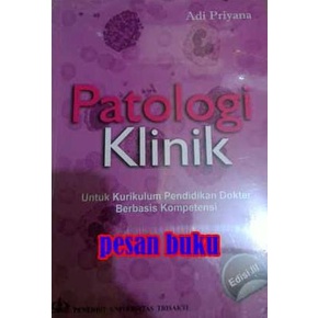 Jual BIG SALE Buku Patologi Klinik Edisi 3 Buku Kedokteran Spesialis ...