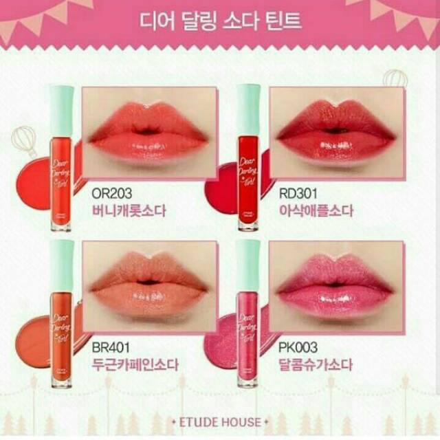 Jual Etude House Dear Darling Soda Tint | Shopee Indonesia