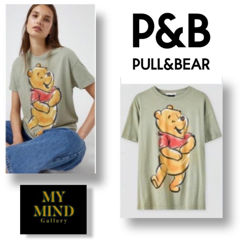 Pull and bear t shirt disney online